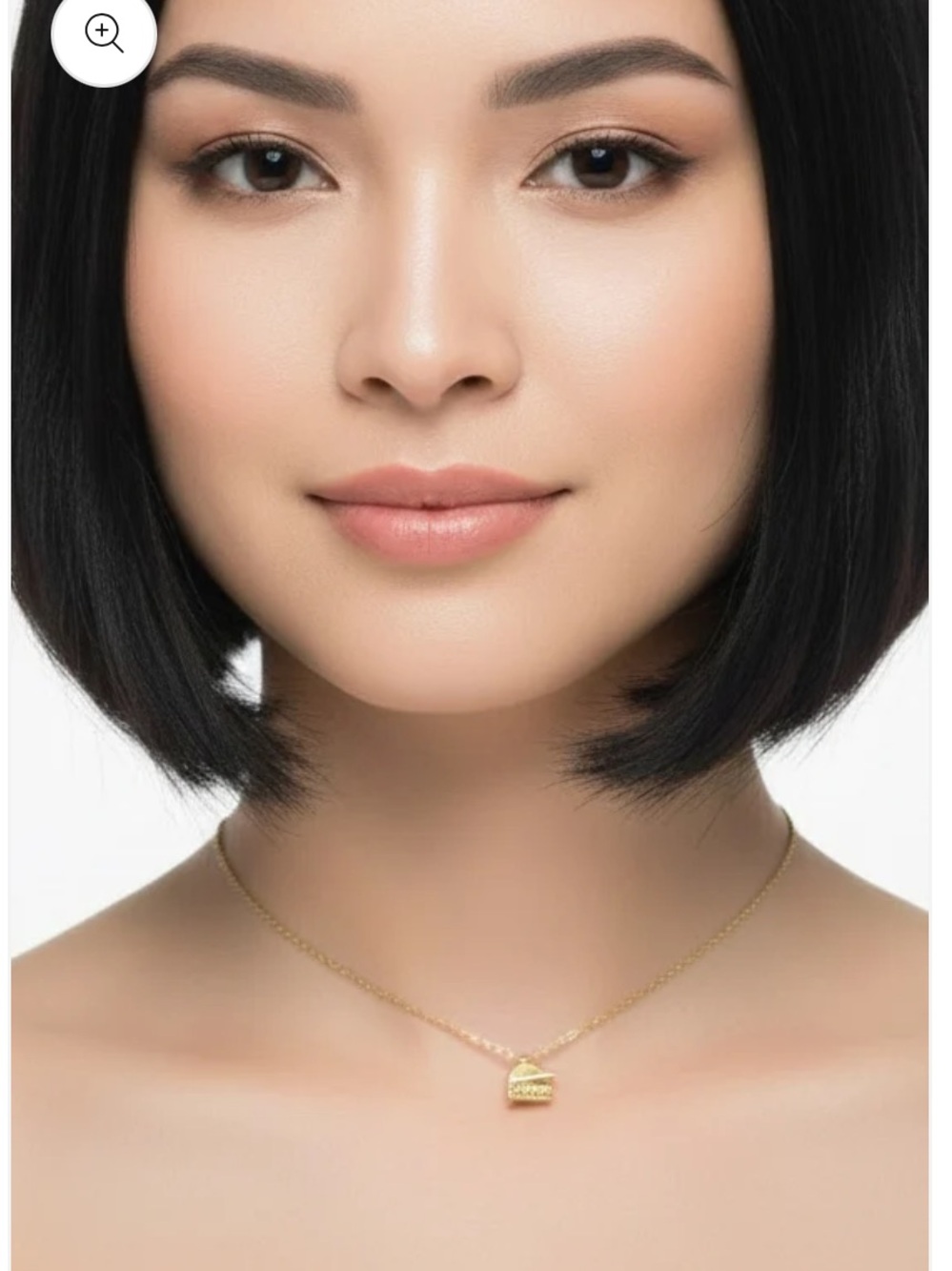 “Piano” Life Pendant 18K Gold Dipped Necklace